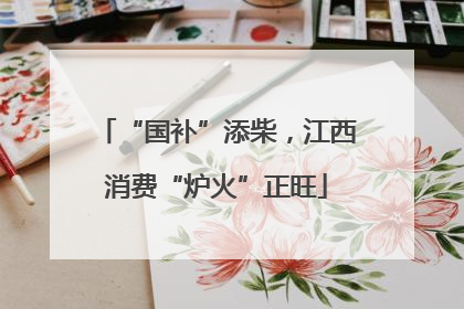 “国补”添柴，江西消费“炉火”正旺