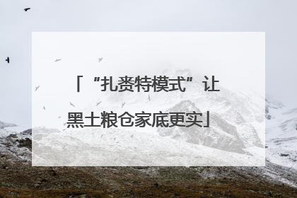 “扎赉特模式”让黑土粮仓家底更实