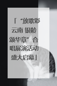 “放歌彩云南 银龄颂华章”合唱展演活动盛大启幕