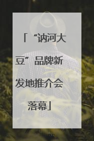 “讷河大豆”品牌新发地推介会落幕