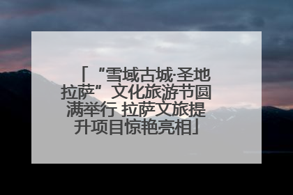 “雪域古城·圣地拉萨”文化旅游节圆满举行 拉萨文旅提升项目惊艳亮相