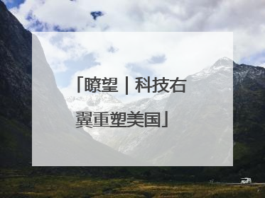 瞭望｜科技右翼重塑美国