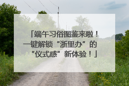 端午习俗图鉴来啦！一键解锁“浙里办”的“仪式感”新体验！