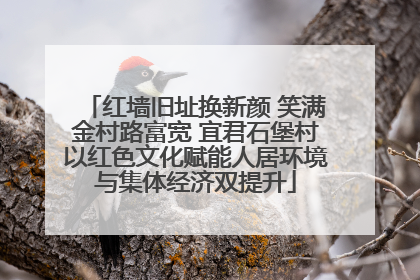 红墙旧址换新颜 笑满金村路富宽 宜君石堡村以红色文化赋能人居环境与集体经济双提升