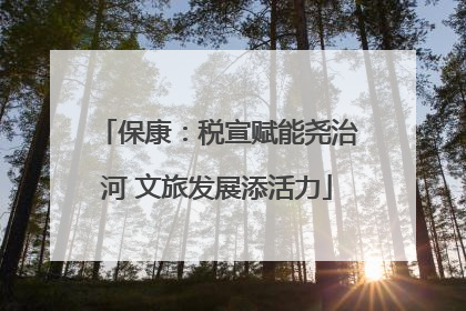 保康：税宣赋能尧治河 文旅发展添活力