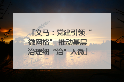 义马：党建引领“微网格” 推动基层治理细“治”入微