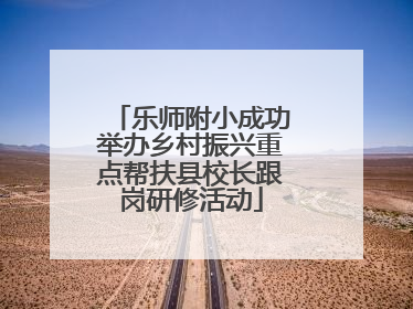乐师附小成功举办乡村振兴重点帮扶县校长跟岗研修活动