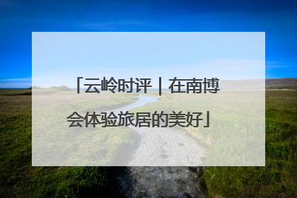 云岭时评｜在南博会体验旅居的美好
