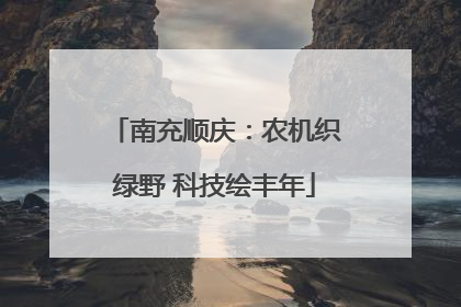 南充顺庆：农机织绿野 科技绘丰年