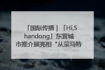 国际传播｜「Hi,Shandong」东营城市推介展亮相“从蒙马特到加里波第”文化节