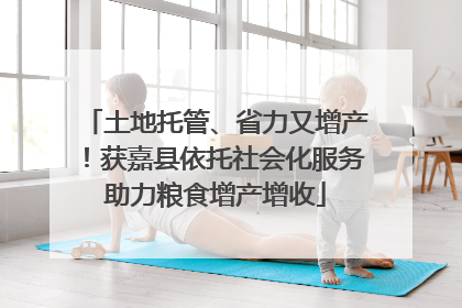 土地托管、省力又增产！获嘉县依托社会化服务助力粮食增产增收
