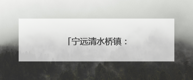 宁远清水桥镇：防汛演练筑防线