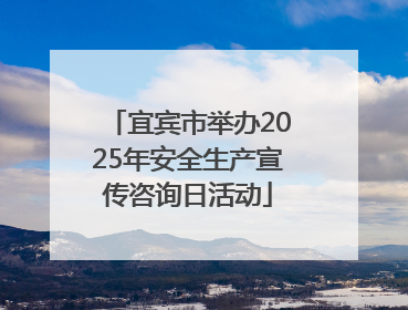 宜宾市举办2025年安全生产宣传咨询日活动