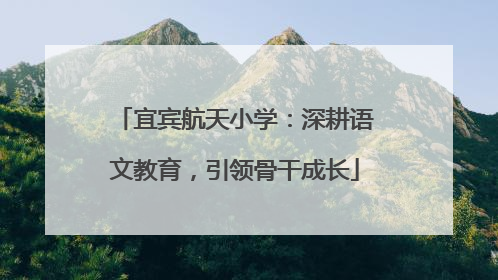 宜宾航天小学：深耕语文教育，引领骨干成长