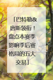 巴特勒&唐斯领衔！盘点本赛季影响季后赛格局的五大交易