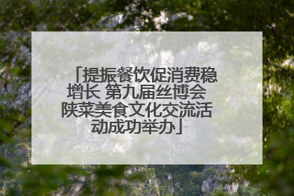 提振餐饮促消费稳增长 第九届丝博会陕菜美食文化交流活动成功举办