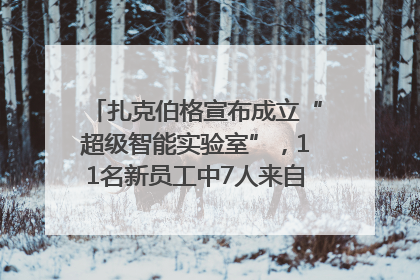 扎克伯格宣布成立“超级智能实验室”，11名新员工中7人来自OpenAI