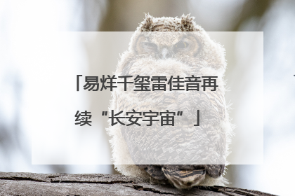 易烊千玺雷佳音再续“长安宇宙”
