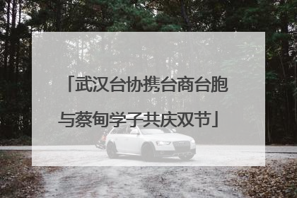 武汉台协携台商台胞与蔡甸学子共庆双节