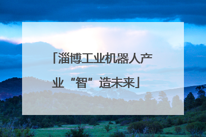 淄博工业机器人产业“智”造未来