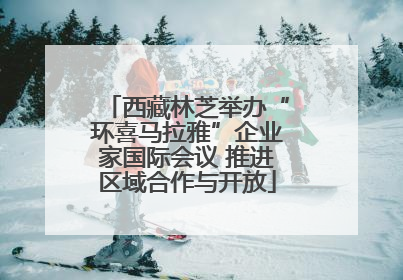 西藏林芝举办“环喜马拉雅”企业家国际会议 推进区域合作与开放