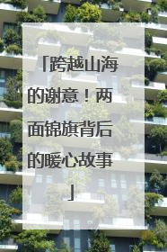 跨越山海的谢意！两面锦旗背后的暖心故事