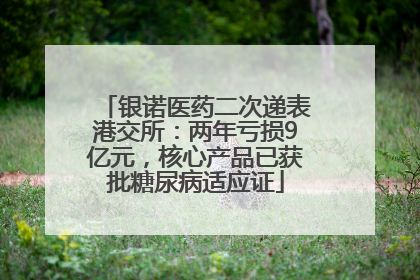 银诺医药二次递表港交所：两年亏损9亿元，核心产品已获批糖尿病适应证