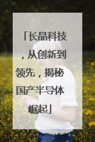 长晶科技，从创新到领先，揭秘国产半导体崛起