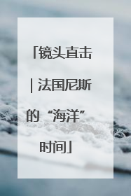 镜头直击｜法国尼斯的“海洋”时间