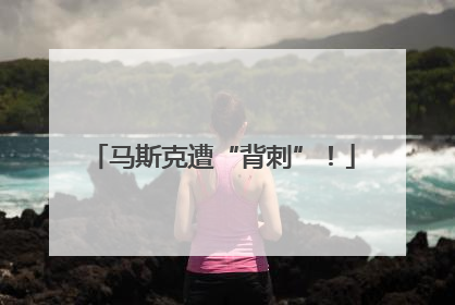 马斯克遭“背刺”！