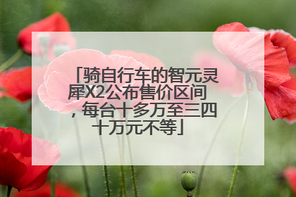骑自行车的智元灵犀X2公布售价区间，每台十多万至三四十万元不等