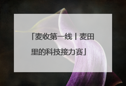麦收第一线丨麦田里的科技接力赛