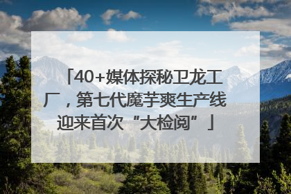 40+媒体探秘卫龙工厂，第七代魔芋爽生产线迎来首次“大检阅”